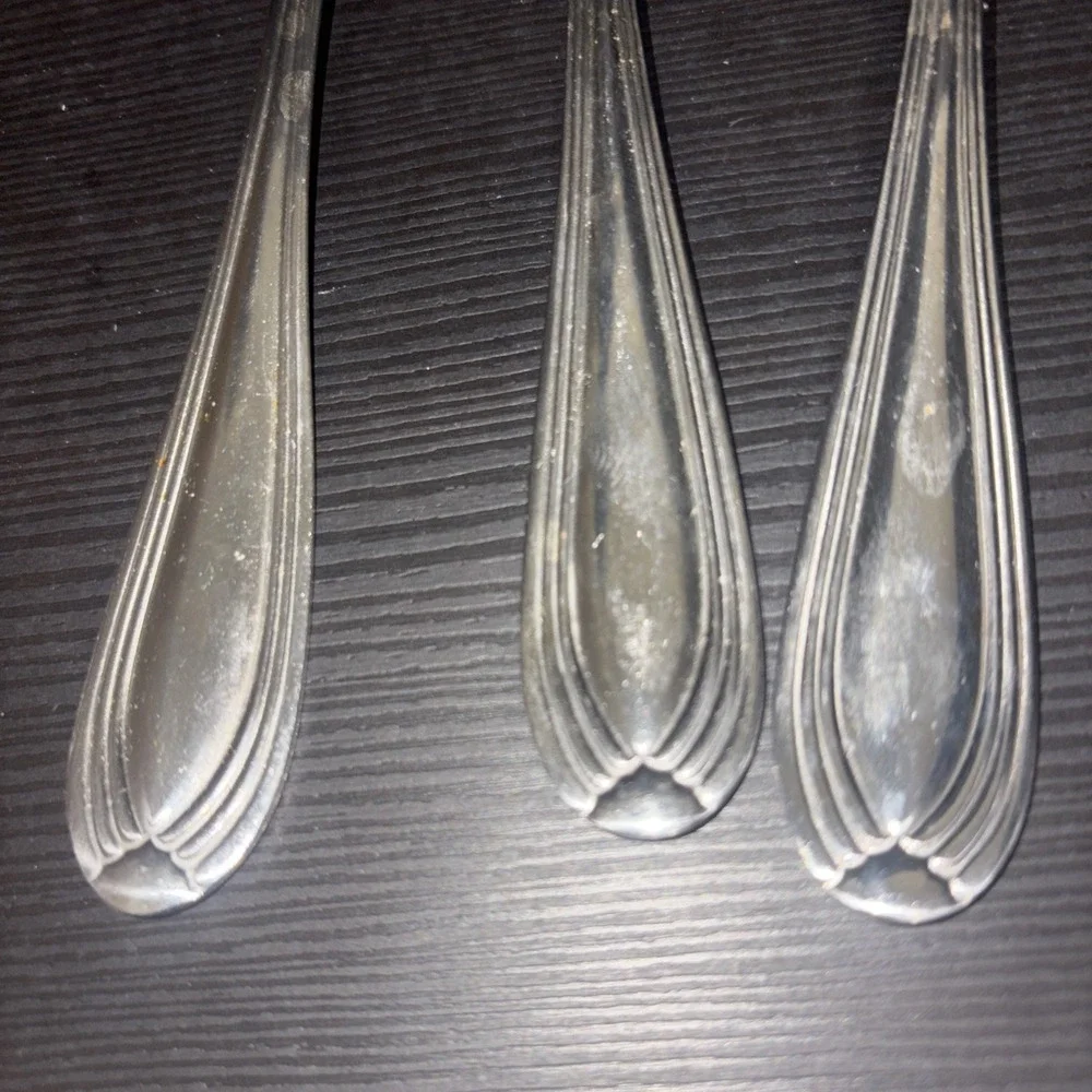 34 Piece Hampton Silversmith Stainless Steel Flat Ware Set